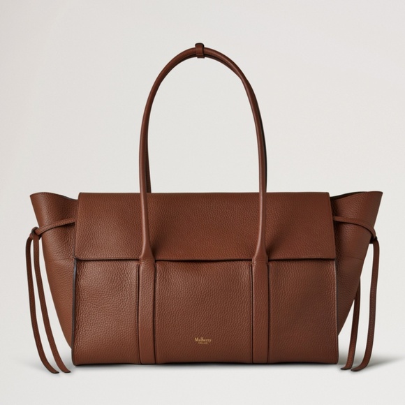 Mulberry Handbags - Mulberry 'Soft Bayswater' in Bright Oak Leather Tote  - MSRP $1995  - BNWT